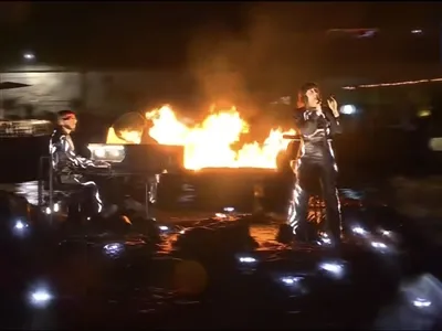 Píanóið kviknaði á Ólympíuleikunum í París